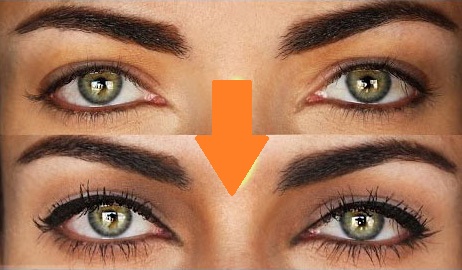 آموزش کشیدن خط چشم برای چشم های فاصله دار میکاپ شینهوا - آموزش کشیدن خط چشم حرفه ای + تصویری