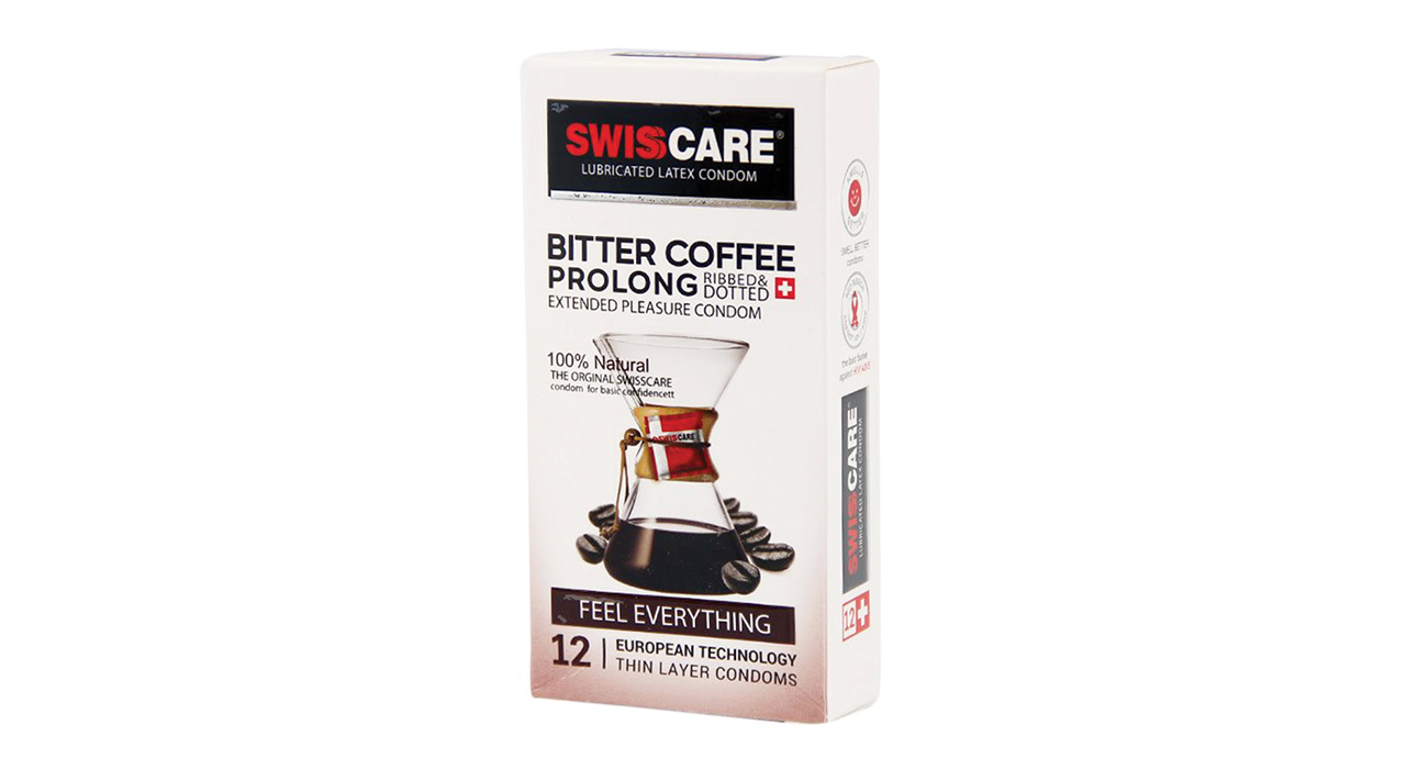 کاندوم سوئیس کر مدل Bitter Coffee prolong بسته 12 عددی - مقایسه محصولات