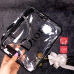 کیف لوازم آرایشی طلقی شفاف دیور Dior